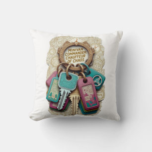 Minivan Commander T Shirt, Chauffeur of Chaos Mug Cushion