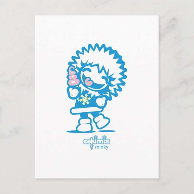 Minky Postcard (Front)