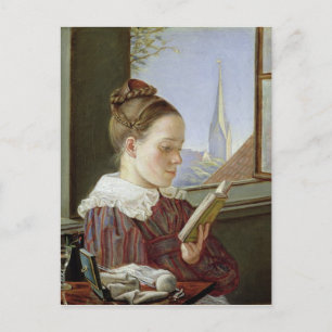 Minna Wasmann, the sister of the artist , 1822 Postcard