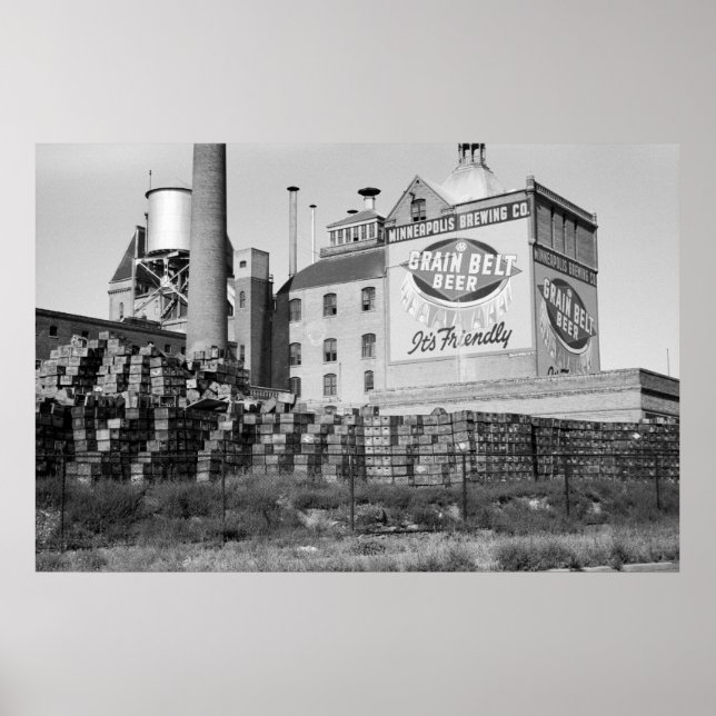 Minneapolis Brewery, 1930s Poster (Front)