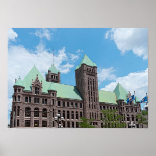 Minneapolis City Hall Poster
