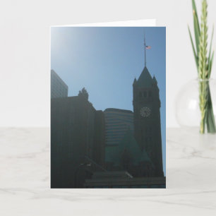 "Minneapolis Clock Tower" Birthday Card