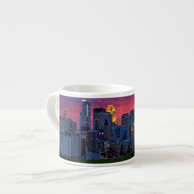 Minneapolis Eye Candy Espresso Cup (Front Left)