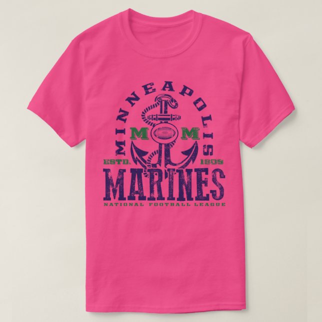 Minneapolis Marines T-Shirt (Design Front)