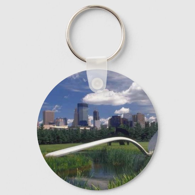 Minneapolis memorabilia key ring (Front)