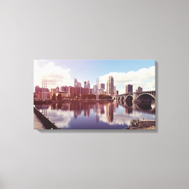 Minneapolis Minnesota  Canvas Print (Front)