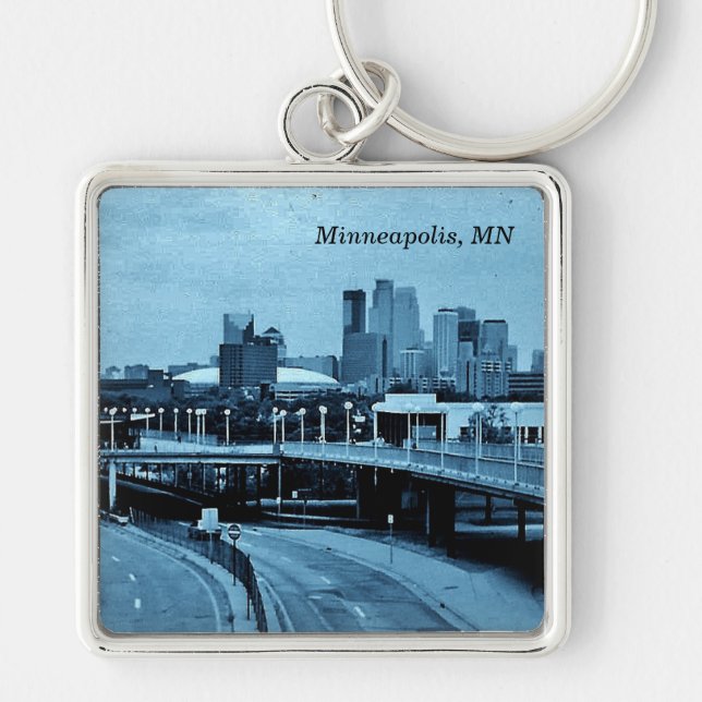 Minneapolis, Minnesota Key Ring (Front)