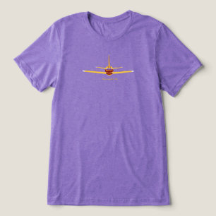 Minneapolis Minnesota MN Aeroplane Logo Tri-Blend Shirt