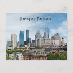 Minneapolis Minnesota Postcard City Travel
