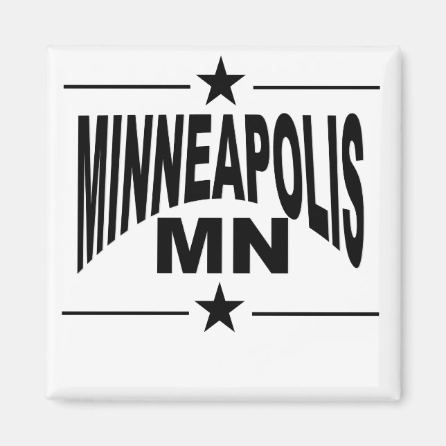 Minneapolis MN Magnet (Front)