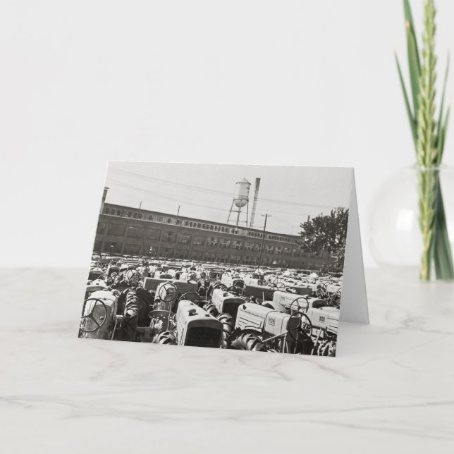 Minneapolis-Moline Tractors: 1939 Card (Front)