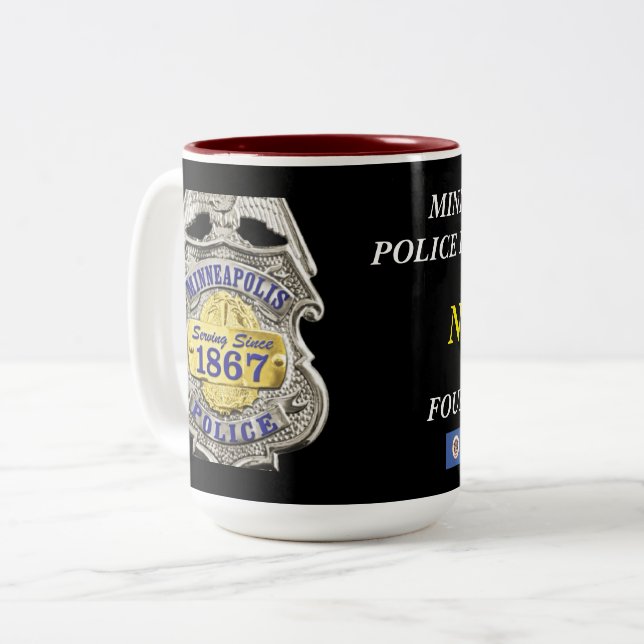 Minneapolis Police Gift Mug (Front Left)