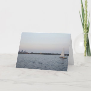 "Minneapolis Sailboat" Birthday Card