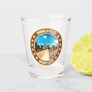  Minneapolis                                       Shot Glass