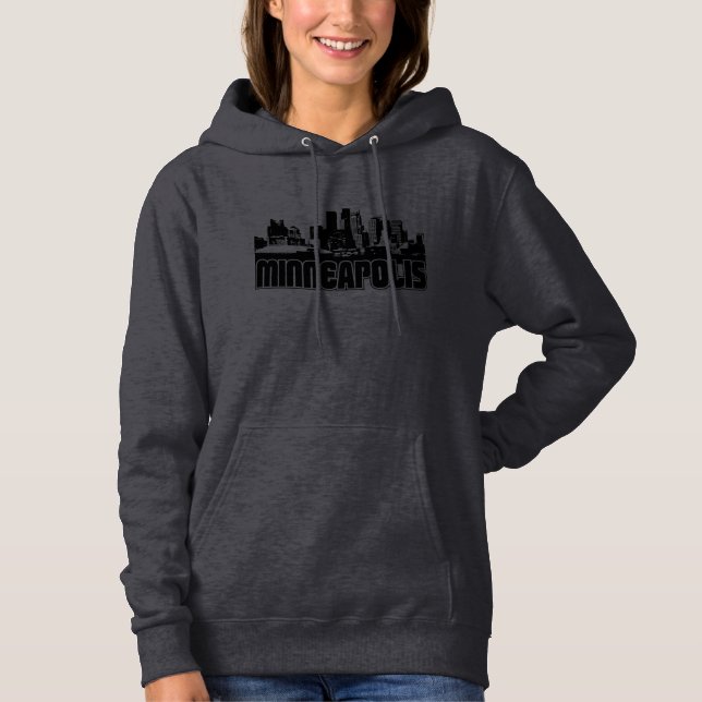 Minneapolis Skyline Hoodie (Front)