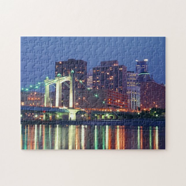 Minneapolis Skyline Jigsaw Puzzles (Horizontal)