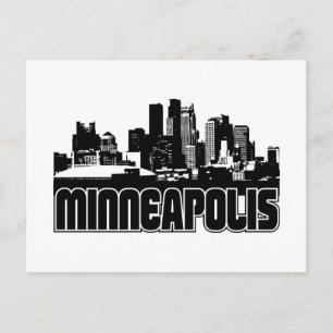 Minneapolis Skyline Postcard
