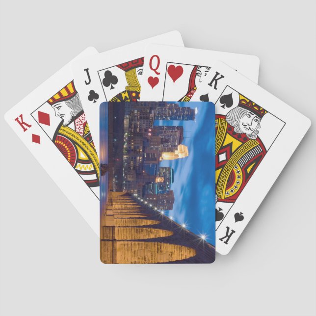 Minneapolis Stone Arch Bridge playing cards (Back)