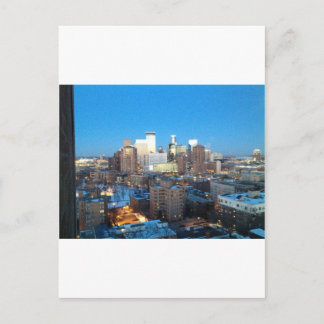 Minneapolis Winter Postcard