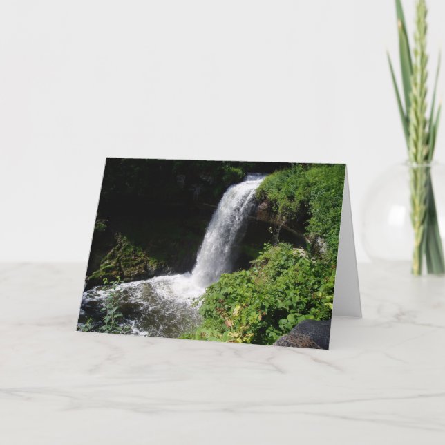 "Minnehaha Falls #1" Get Well Card (Front)