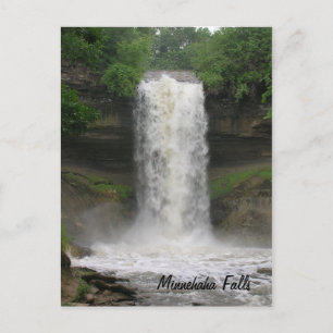Minnehaha Falls Postcard