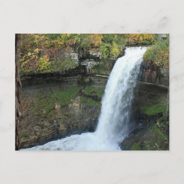 Minnehaha Falls Postcard (Front)