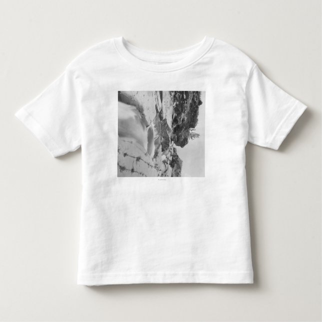 Minnekahta Falls Near Hot Springs Photograph Toddler T-Shirt (Front)