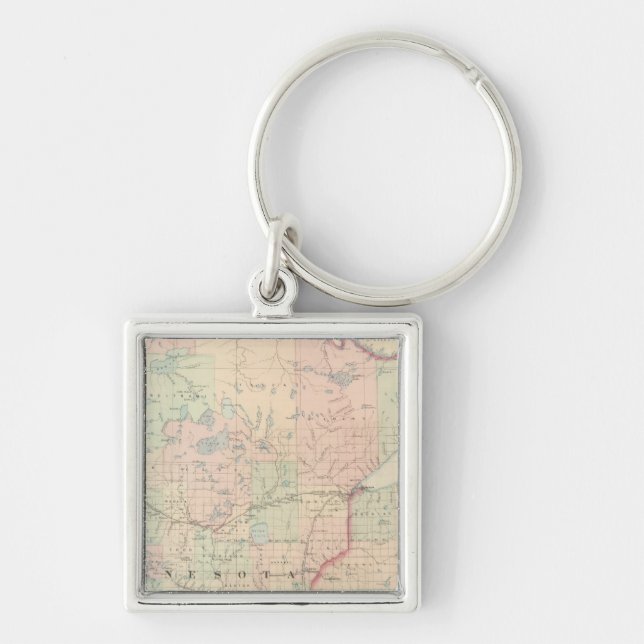 Minnesota 3 key ring (Front)