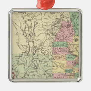 Minnesota 4 metal tree decoration