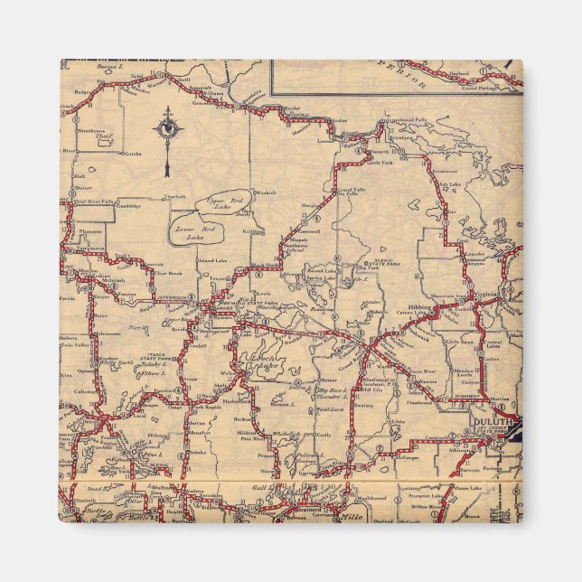 Minnesota 8 magnet (Front)