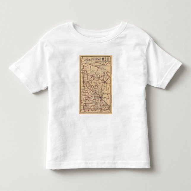 Minnesota 8 toddler T-Shirt (Front)