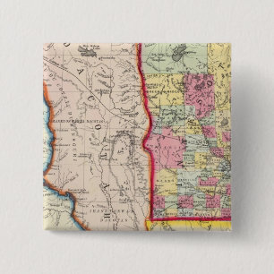 Minnesota, And Dacotah 15 Cm Square Badge