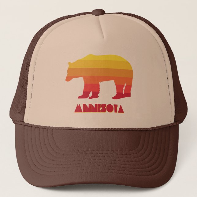 Minnesota Bear Trucker Hat (Front)
