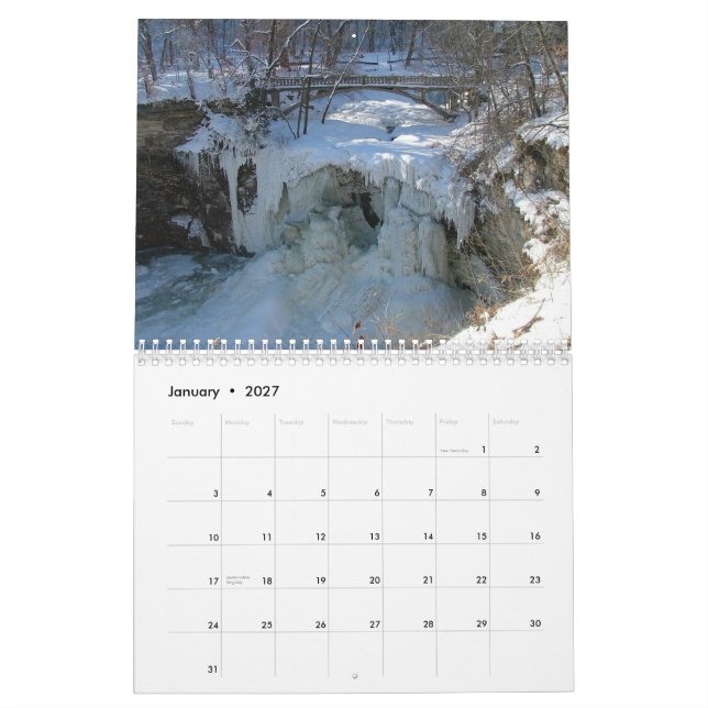 Minnesota Calendar 2013 (Jan 2027)