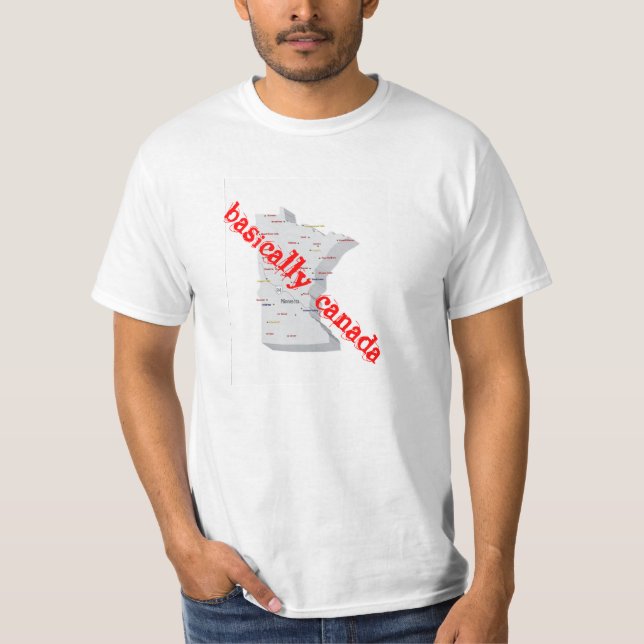 minnesota canada shirt (Front)