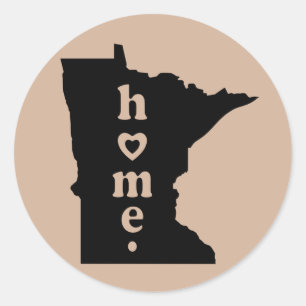 Minnesota Classic Round Sticker