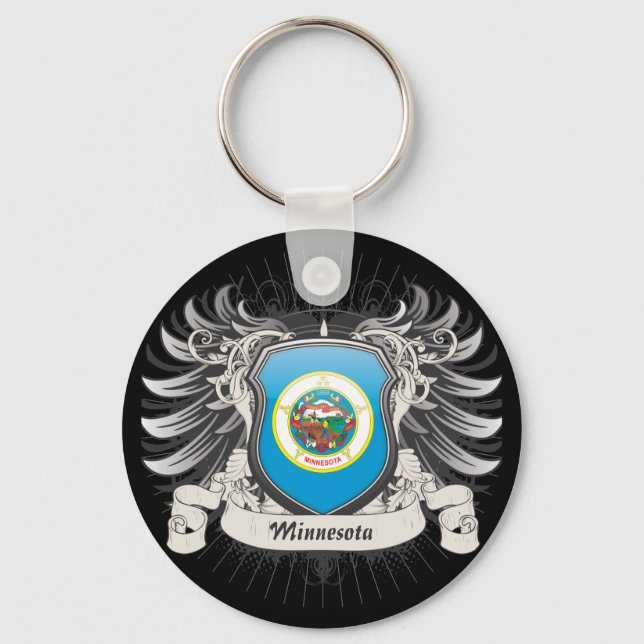 Minnesota Crest Key Ring (Front)