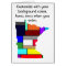 Minnesota Customise colourful card how you want