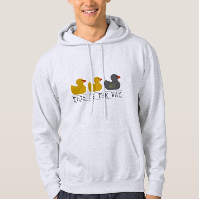 Minnesota Duck Duck Grey Duck - This Is the Way Hoodie (Front)