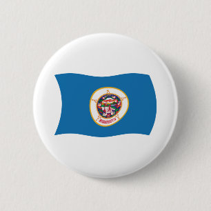 Minnesota Flag Button