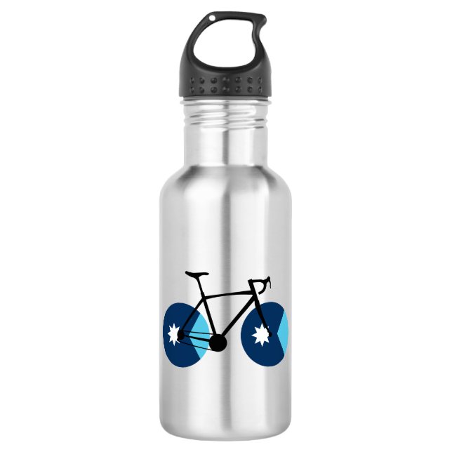 Minnesota Flag Cycling 532 Ml Water Bottle (Front)