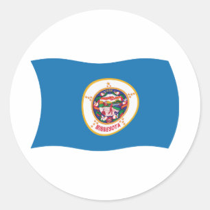 Minnesota Flag Sticker