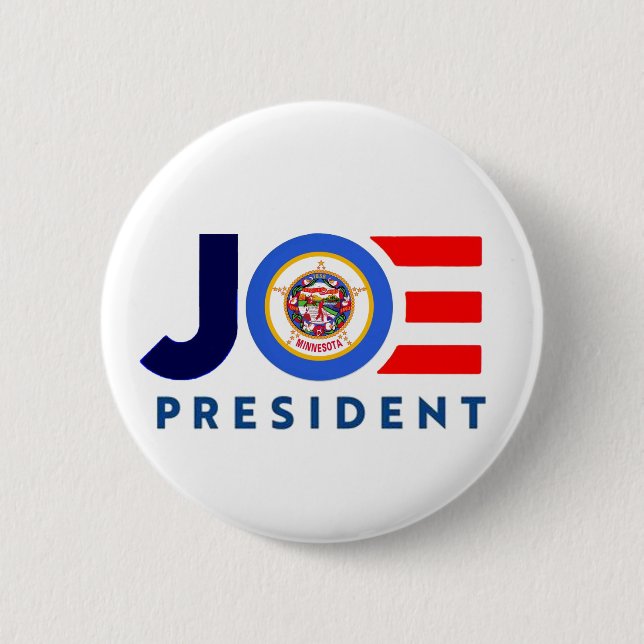 Minnesota for Joe 2020 6 Cm Round Badge (Front)