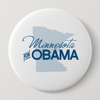 Minnesota for Obama.png 10 Cm Round Badge