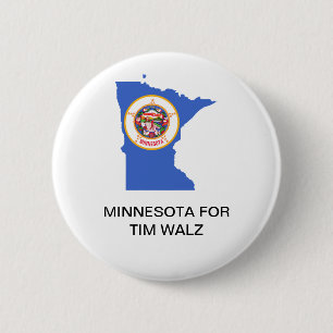 MINNESOTA FOR TIM WALZ GOVERNOR BUTTON
