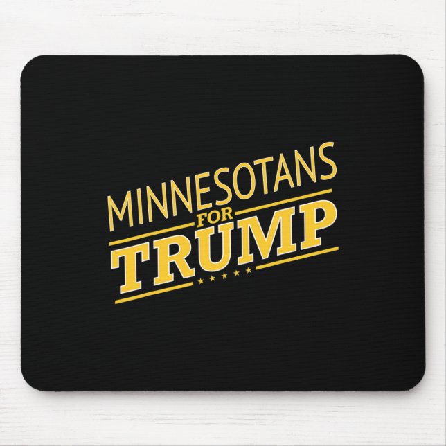 Minnesota For Trump - Second President Election  Mouse Pad (Front)