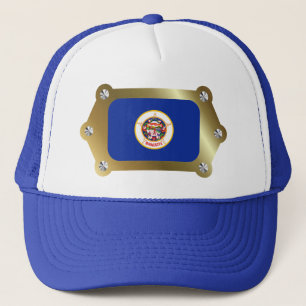 Minnesota framed Flag Hat