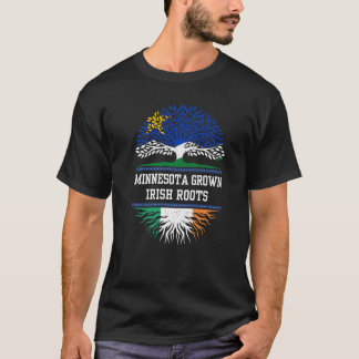 Minnesota Grown With Irish Roots  Ireland T-Shirt