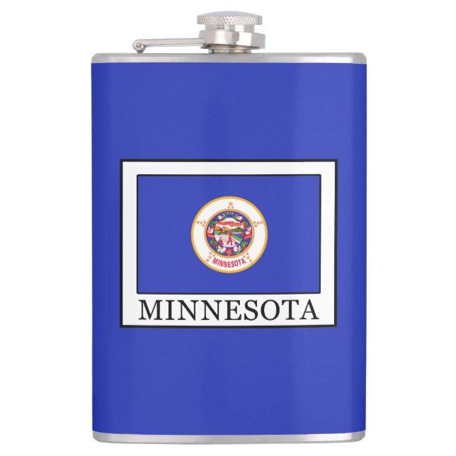 Minnesota Hip Flask (Front)