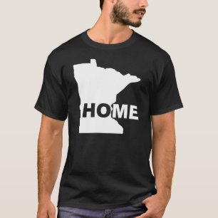 Minnesota Home Away From State T-Shirt Tees
